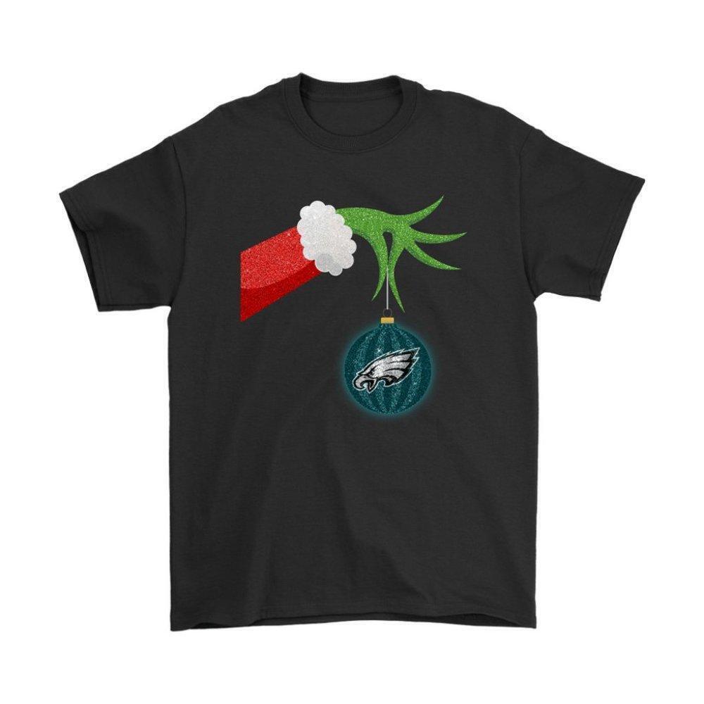 The Grinch Christmas Decoration Philadelphia Eagles Nfl Tee Tshirt